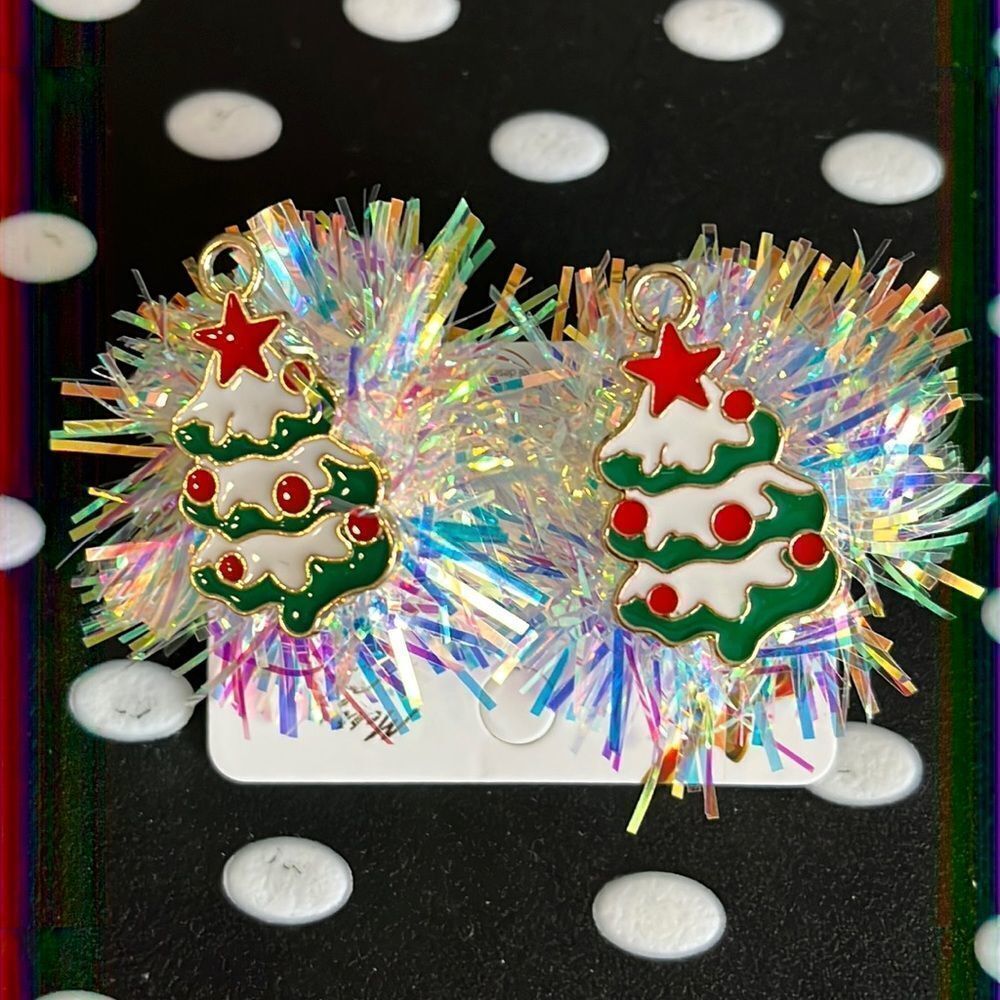 Christmas Tree Earrings